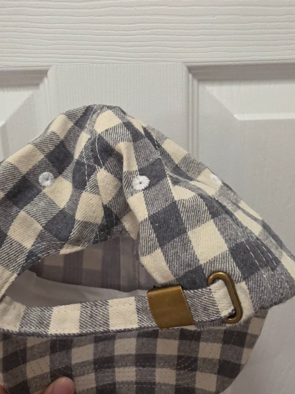 Cocus Pocus Flannel Baseball Cap - Picture 2 of 3